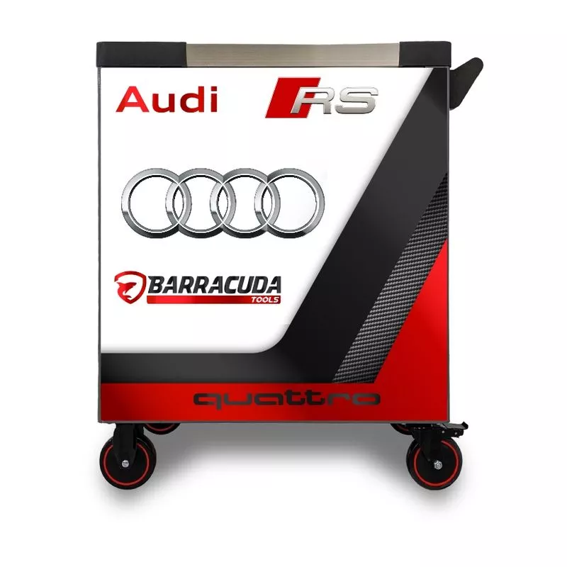 Servante d'atelier 7 tiroirs et armoire latérale - Audi RS