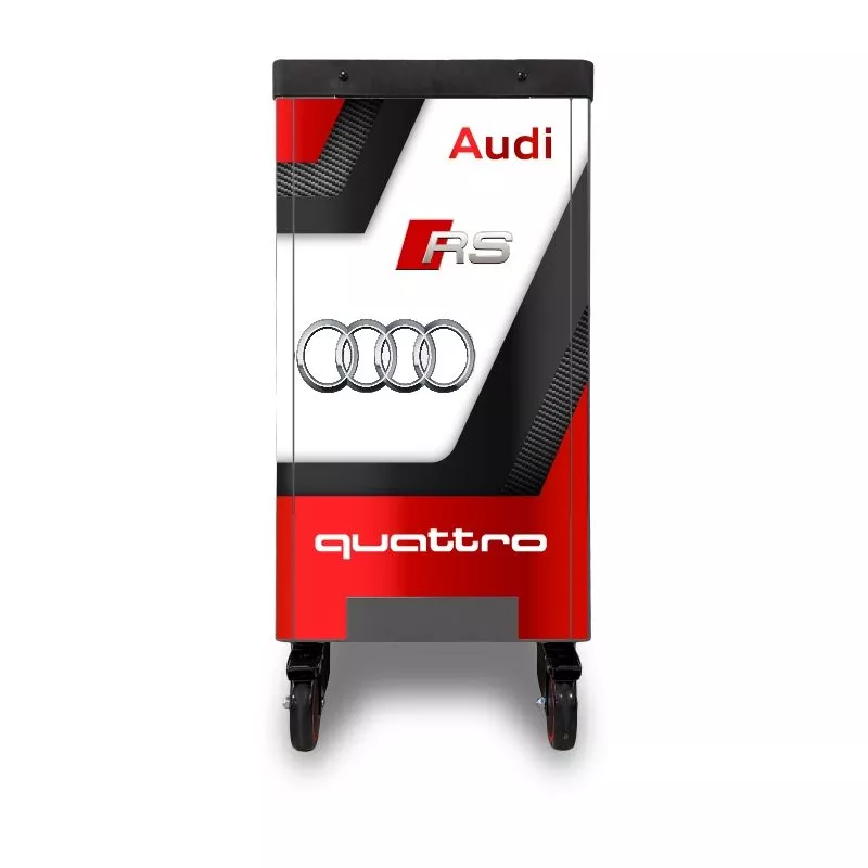 Servante d'atelier 7 tiroirs et armoire latérale - Audi RS