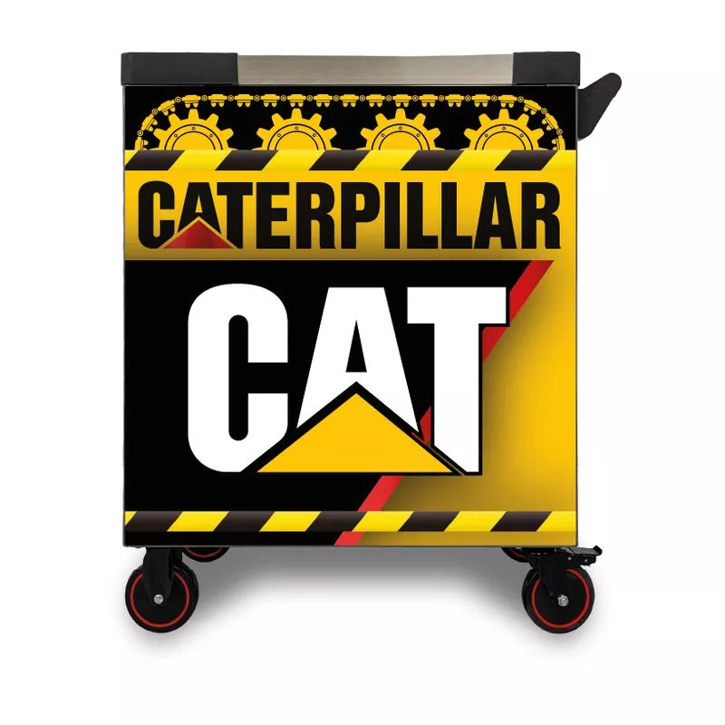 Kit déco' pour servante d'atelier 7 tiroirs - Caterpillar