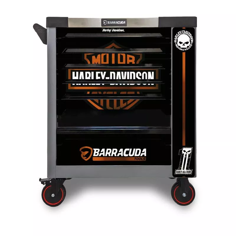 Kit déco' pour servante d'atelier 7 tiroirs - Harley Davidson