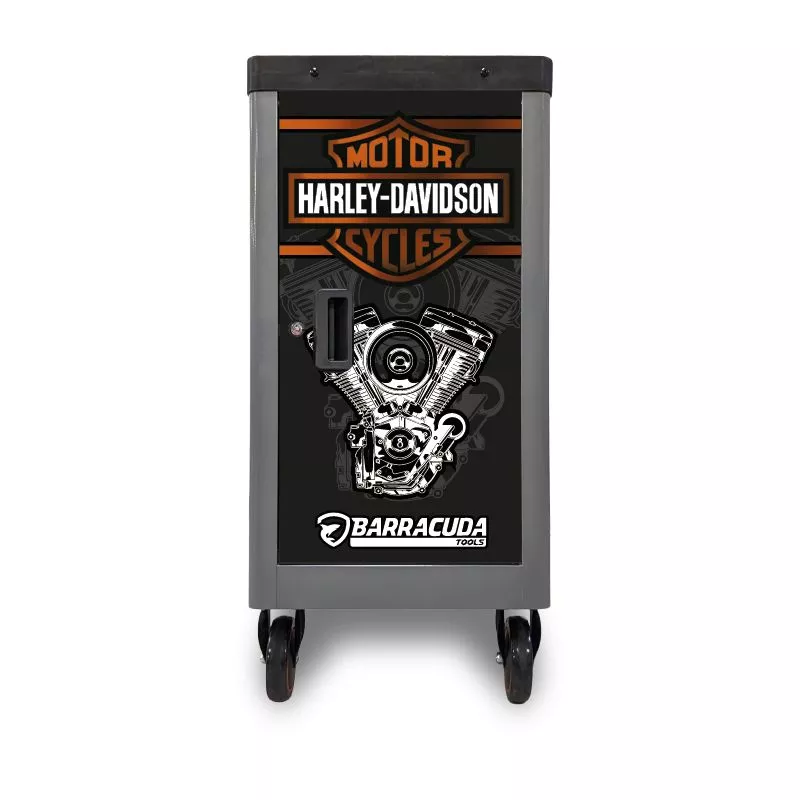 Servante d'atelier 7 tiroirs et armoire latérale - Harley Davidson