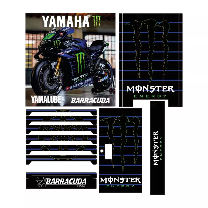 Servante d'atelier 7 tiroirs et armoire latérale - Yamaha x Monster